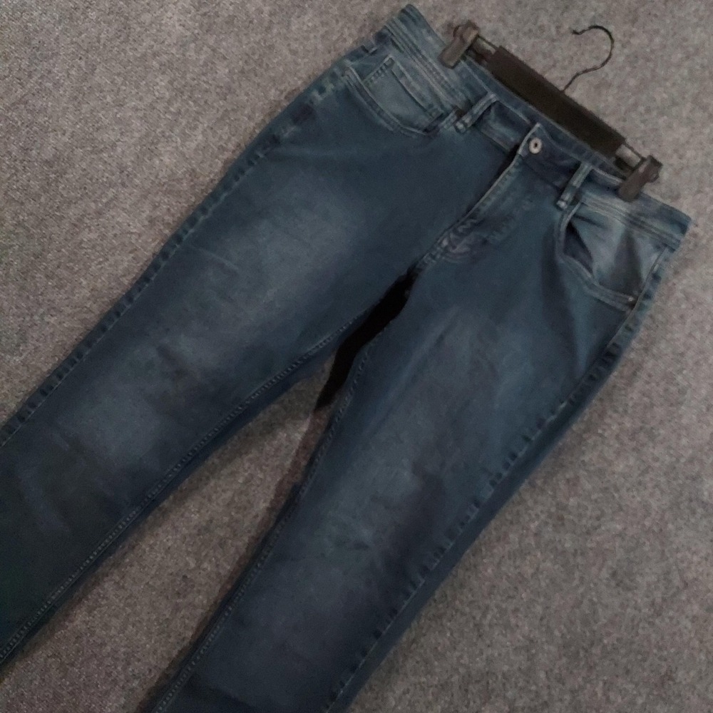The Perfefect Jean Mens‎ 32x30 Blue Slim Fit Stretch Denim Tapered Leg tpj